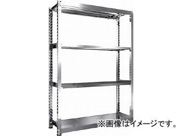 トラスコ中山/TRUSCO SM3型SUS棚 1500X471XH2100 4段 単体 SM37554(2838117)の通販は