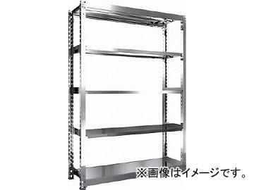 トラスコ中山/TRUSCO SM3型SUS棚 1500X471XH2100 5段 単体 SM37555(2838133)の通販は