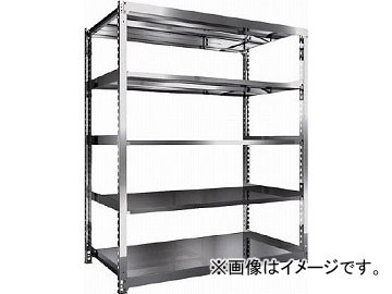 トラスコ中山/TRUSCO SM3型SUS棚 1800X921XH2100 5段 単体 SM37695(2838338)の通販は