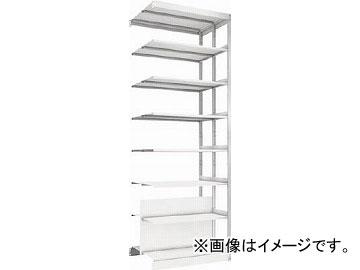 トラスコ中山/TRUSCO 複柱書架 複式 A4横 W900XD320XH2569 7段 連結 BSDD83Y7B(4592409)