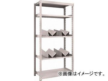 トラスコ中山/TRUSCO M2型軽中量棚 1760X450XH1800 缶受X10付 M26645KU10(4691024)
