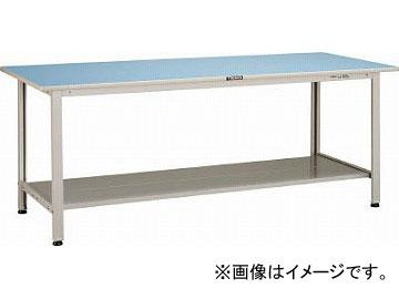 トラスコ中山/TRUSCO BO型軽量作業台 1500X600 下棚2枚付 BO1560LT2(4544242)