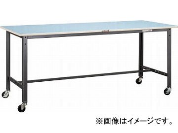 トラスコ中山/TRUSCO BE型軽量作業台 1200X750 車輪付 BE1275C75(4543637)の通販は 32,988円