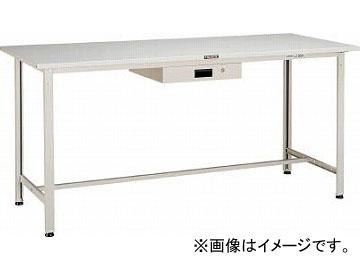 トラスコ中山/TRUSCO HSAE型立作業台 1800X900XH900 薄型1段引出付 W HSAE1809UDK1W(4544811)