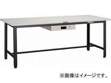 トラスコ中山/TRUSCO LEWS型作業台 900X600XH740 薄型1段引出付 LEWS0960UDK1(4544919)