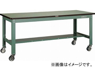 トラスコ中山/TRUSCO RHW型作業台 1800X750 100φキャスター付 RHW1800CU100(4546032)の通販は