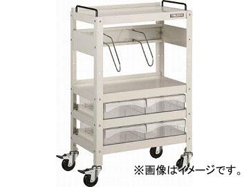 トラスコ中山/TRUSCO ファイルラビット H840 A4深引出X4 ブックエンド1段 FRB854D4B1(4502612)