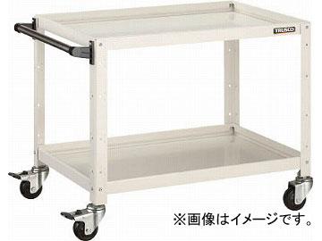 トラスコ中山/TRUSCO バーディワゴン 750X500XH600 2段 W色 BDW672W(4501381)の通販は