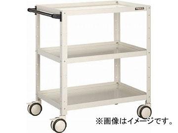 トラスコ中山/TRUSCO バーディワゴン 750X500 ウレタン双輪 W色 BDW973DW(4501683)の通販は