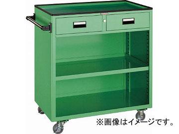 トラスコ中山/TRUSCO ツールワゴン 800X500XH880 引出・幕板付 W NTS404NW(4408349) JAN：4989999233704