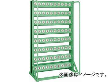 トラスコ中山/TRUSCO ツーリングラック BT・NT40兼用 80個収納 ロック付 YG色 VTL810YG(4652908)
