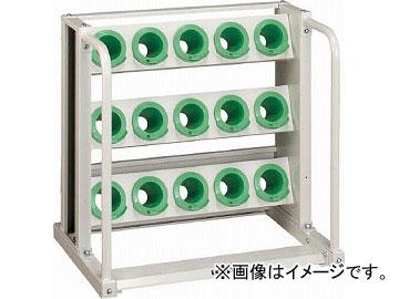 トラスコ中山/TRUSCO ツーリングラック BT・NT50兼用 15個収納 ロック付 W色 VTL35AW(4652711)