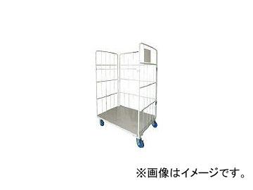 ワコーパレット/WAKO-PALLET 床板スチール製カゴ車 1100x800x1700 WK611(4677315)