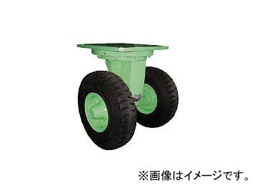 佐野車輛製作所/SANO 超重量級キャスター ダブル自在車 荷重2400kgタイプ 2842(4528948)の通販は