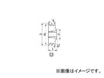 エバオン/EVERON ブッシングプーリー SPB 206mm 溝数2 SPB2062(3806341) JAN：4571314379626