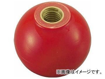 トラスコ中山/TRUSCO 樹脂製握り玉 金具付赤 25×M6mm TPC256R(3291839) JAN：4989999421668