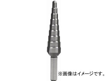 RUKO 3枚刃スパイラルステップドリル 12mm 101-350-9(4863721) JAN：4007140109019