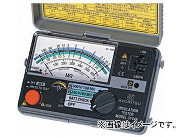 KYORITSU 2レンジ小型絶縁抵抗計 MODEL3148A(4796772) JAN：4560187060342