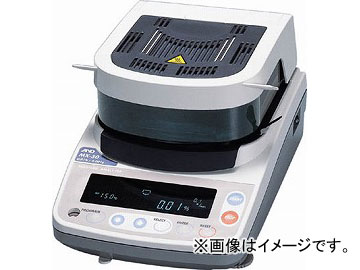 A＆D 加熱乾燥式水分計 最小質量表示0.001g MX-50(4565525) JAN：4981046600118の通販は 108,900円