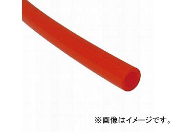 チヨダ TEタッチチューブ 8mm/100m 赤 TE-8-100R(4918860) JAN：4537327021266の通販は