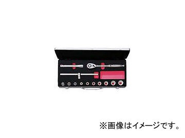 KTC 12.7sq.ソケットレンチセット[13点] TB410W(4836073) JAN：4989433956213