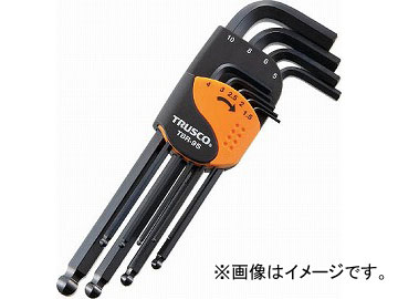 トラスコ中山 ボールポイント六角棒レンチセット(標準タイプ)16本入 TBR-16S(4887573) JAN：4989999332506の通販は