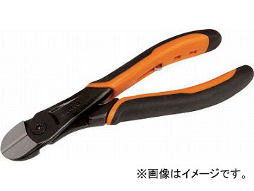 バーコ 強力型軟硬線両用斜めニッパー 160mm 21HDG-160A(4916905) JAN：7314150237661