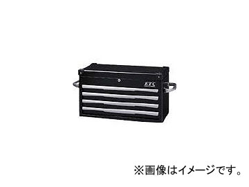 KTC トップチェスト(4段4引出し)ブラック EKR-1004BK(4561929) JAN：4989433834542