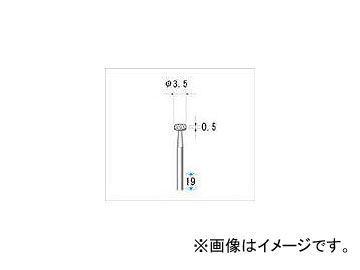 ナカニシ 電着ダイヤモンドバー 5本入 10962(4758641)