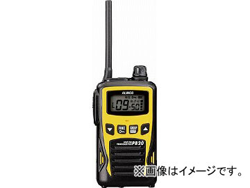 アルインコ 特定小電力トランシーバー 20ch イエロー DJPB20Y(4794303) JAN：4969182360998