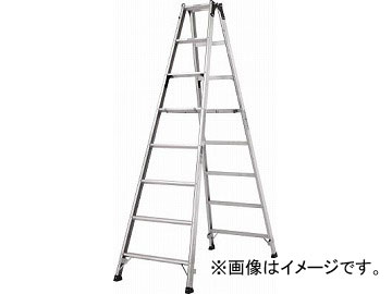 アルインコ 幅広踏ざん(55mm)長尺専用脚立PRS-W PRS300W(4750594) JAN：4969182238785