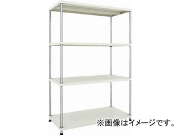 トラスコ中山 フェニックスラック 1200X600 4段 W色 PER-6464-W トラスコ中山 フェニックスラック 1200X600 4段 W色 PER-6464-W