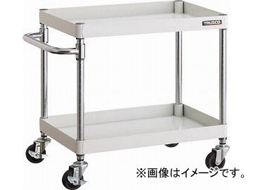 トラスコ中山 フェニックスワゴン 600X400XH600 2段 W色 PEW-662-W(4882539) JAN：4989999429701の通販はその他DIY工具