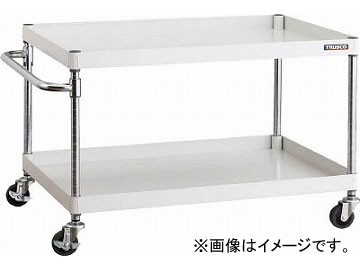 トラスコ中山 フェニックスワゴン 900X600XH600 2段 W色 PEW-692-W(4882857)の通販は