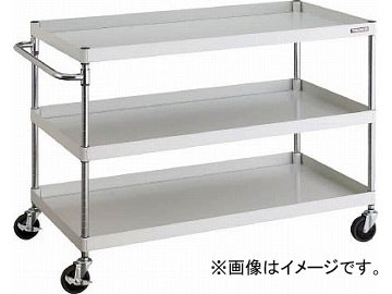 トラスコ中山 フェニックスワゴン 1200X600XH880 3段 W色 PEW-9123-W(4883888)