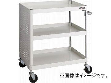 トラスコ中山 フェニックスワゴン 750X500XH880 パネル付 W色 PEW-973PL-W(4884841)の通販は