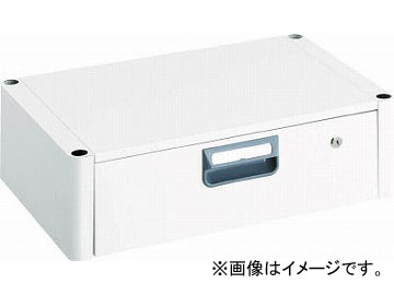トラスコ中山 フェニックスワゴン 1段引出 600X400 W色 PEW-64V-W(4882334) JAN：4989999411874