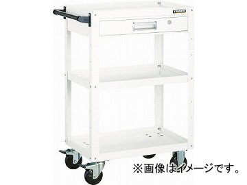 ○適切な価格○ トラスコ中山 イーグルワゴン 750X500XH740 引出付 YG