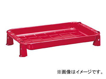 トラスコ中山 ツールワゴンロイヤル用浅型トレー TWR-2型用 赤 TWR-2A2_R(4626478) JAN：4518772001478