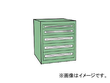 トラスコ中山 VE9S型キャビネット 880X550XH880 引出5段 VE9S-808(4791681)の通販は