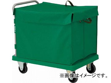 トラスコ中山 グランカート 蓋付ハンドトラックボックス付 718X468 TP-702-THB(4892950)の通販は