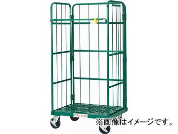 トラスコ中山 ハイテナー省音型 1100X800X1450 旋回仕様 樹脂底板 THT-XJ13C(4623967) JAN：4989999694642の通販は