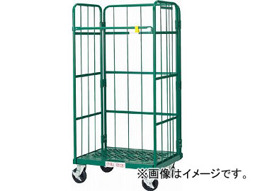 トラスコ中山 ハイテナー省音型 850X650X1450 旋回仕様 樹脂底板 THT-XJ16C(4623983) JAN:4989999694635の通販は