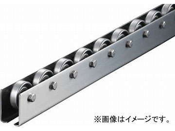 トラスコ中山 ホイールコンベヤ SUS製φ38X12 P50XL2000 V-38SUS-50-2000(4612477) JAN：4989999662863の通販は