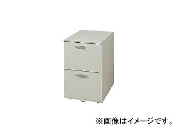 ナイキ ワゴン2段 キャスターロック付 NED046SYC-AWH(4631943) JAN：4947809000595