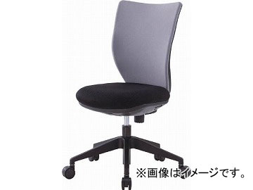 アイリスチトセ 回転椅子3DA グレー 肘なし 3DA-45M0-GR(4743881) JAN：4905865994807