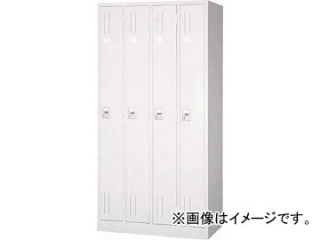 トラスコ中山 手ぶらキーロッカー 4人用 900X515XH1790 W色 WKL47(4789725)