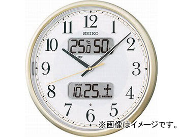 SEIKO 電波掛時計 P枠 KX384S(4922212) JAN：4517228035098の通販は