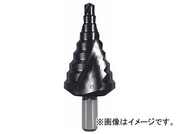 ルコー 2枚刃スパイラルステップドリル 40.5mm チタンアルミニウム 101090F(7659938)の通販は
