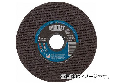 TYROLIT コードレスグラインダー対応切断砥石 “ACCU” 125×1×22.23mm 34022959(7748469) 入数：25枚